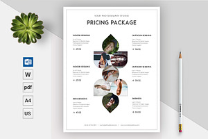 Photography Pricing Guide