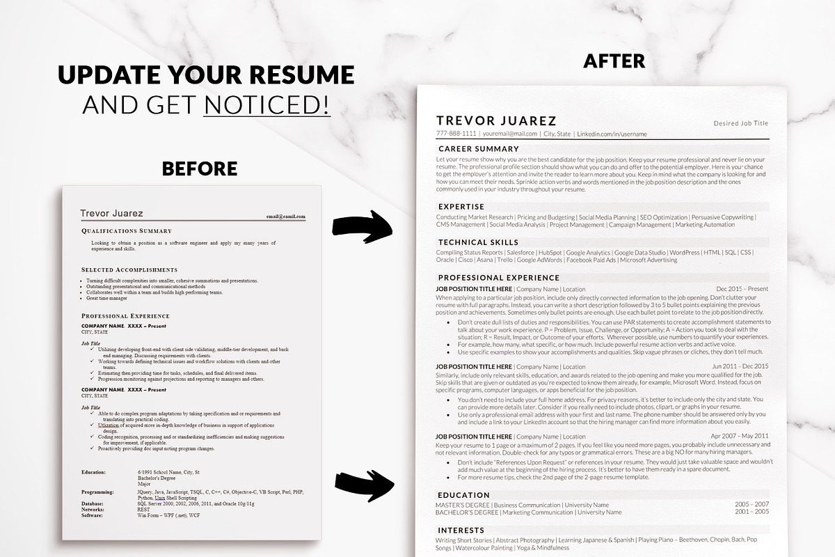 Classic ATS Resume Template Word/Mac, a Resume Template by BestResumes.Co (Photo 5 of 9)