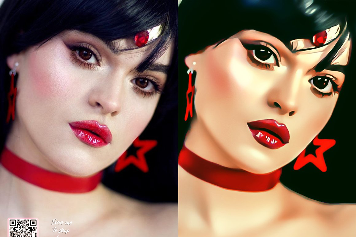 Cartoon Painting Effect Actions, an Action Add-On by JasGraphicTools (Photo 5 of 19)