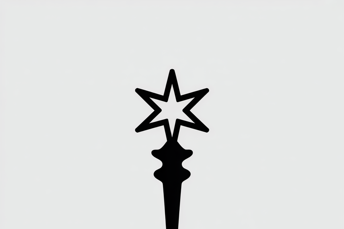 A stylish set of magic wand vector, an Illustration by Amazin_art (Photo 22 of 41)