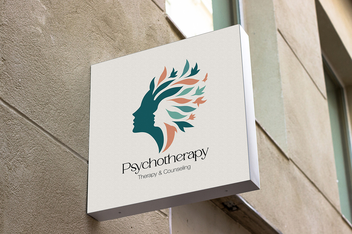 Minimalist Psychology Logo Design preview 2
