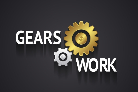 Elegant Gear Logo Design