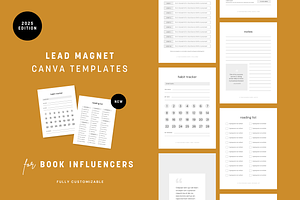 Book Influencer | Canva Templates