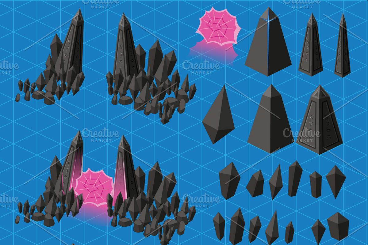 Monolith Isometric Elements preview 2