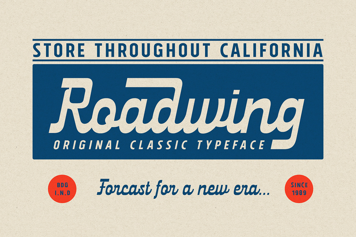 Roadwing, a Script Font by Adam Fathony (Photo 9 of 18)