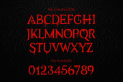 Halloween Night, a Blackletter Font by rulihoki studio (Thumbnail 3 of 6)