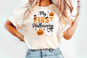 My First Halloween PNG, an Illustration by Watercolor design (Thumbnail 2 of 3)
