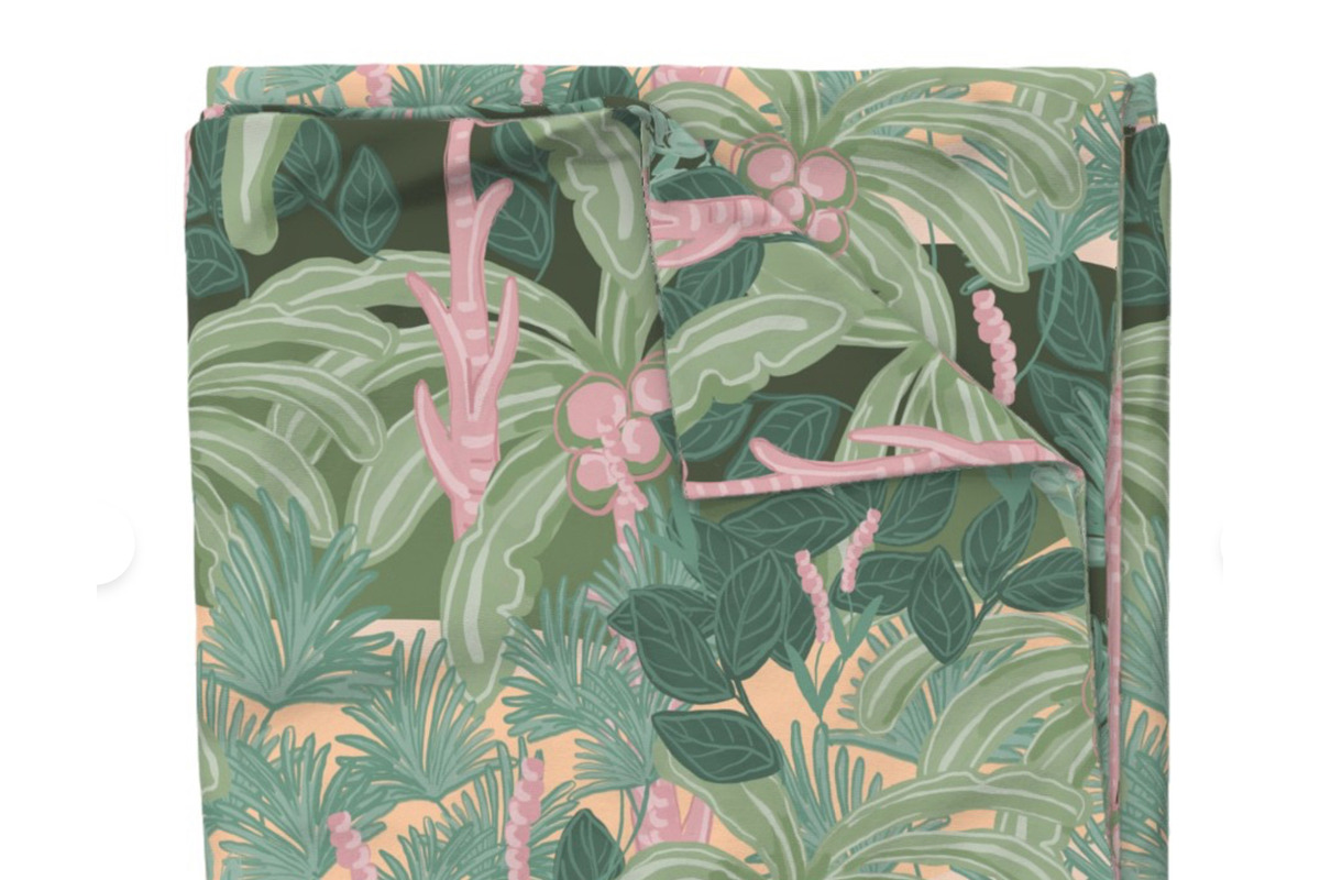 Wild tropical jungle palm pattern, a Pattern Graphic by Cotton Melon pattern Shop (Photo 3 of 5)