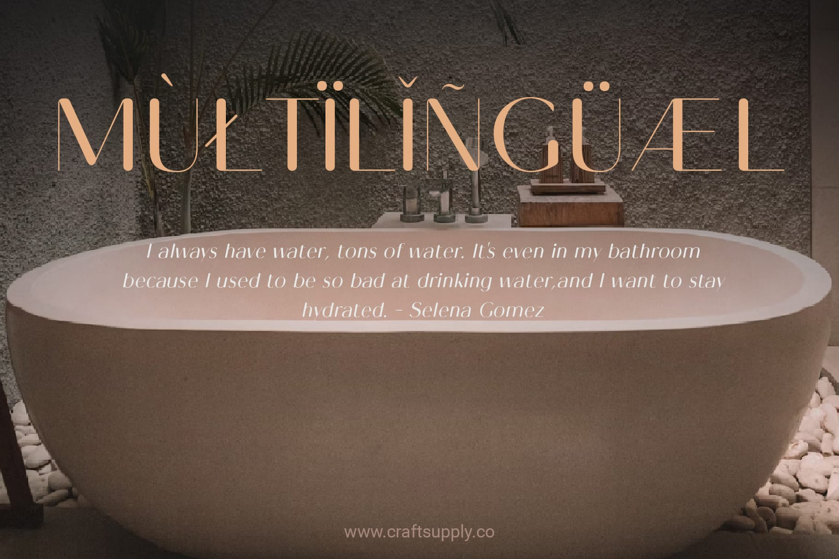 Kalesi Rounded, a Sans Serif Font by Craft Supply Co. (Photo 5 of 8)