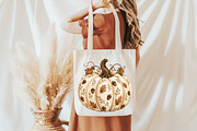Preppy Boho Fall Pumpkin Clipart, a Seasonal Illustration by Designworld (Thumbnail 7 of 7)