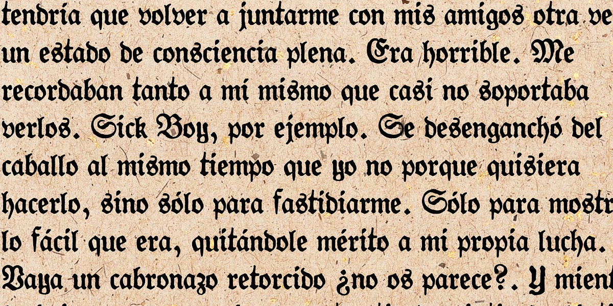 Gotyk nr7, a Blackletter Font by GRIN3 (Nowak) (Photo 3 of 3)