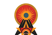 Sumo Collection · The Moon + The Sun, a Decorative Illustration by milatovar (Thumbnail 12 of 15)