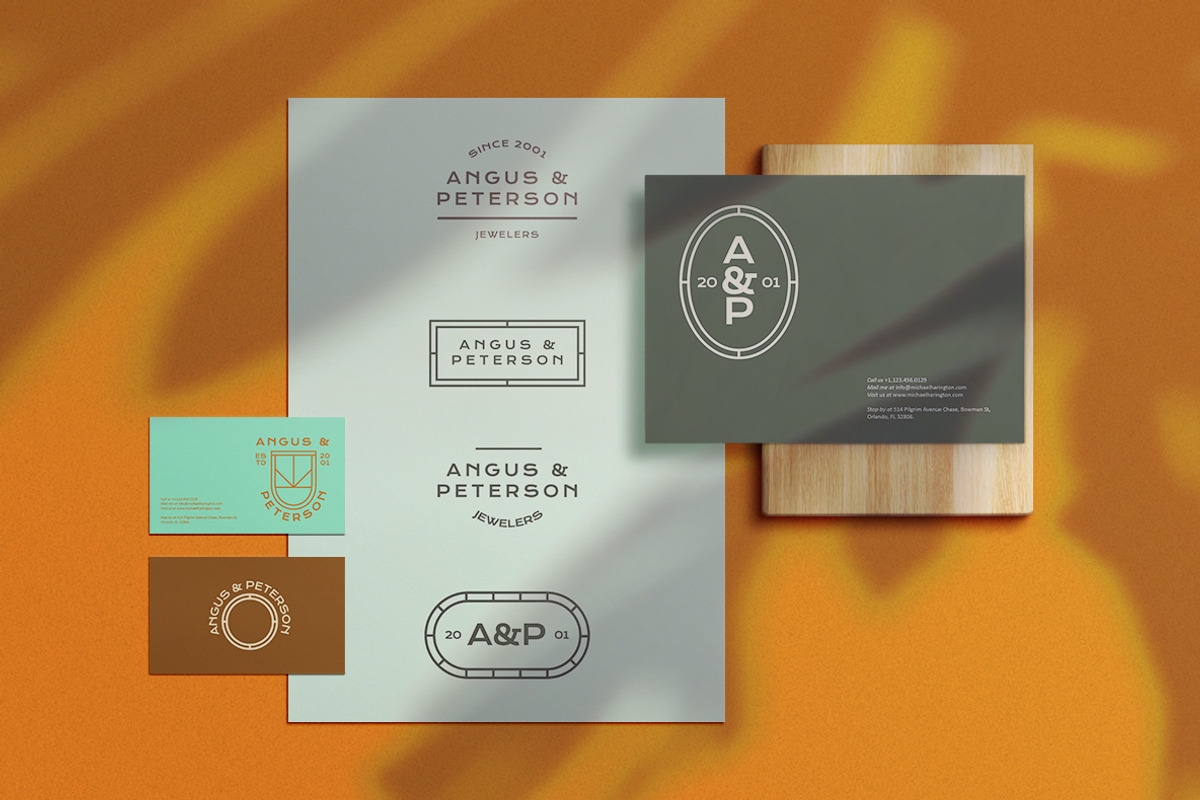 Minimalist Logo Templates, a Branding & Logo Template by ClayStudio (Photo 4 of 16)
