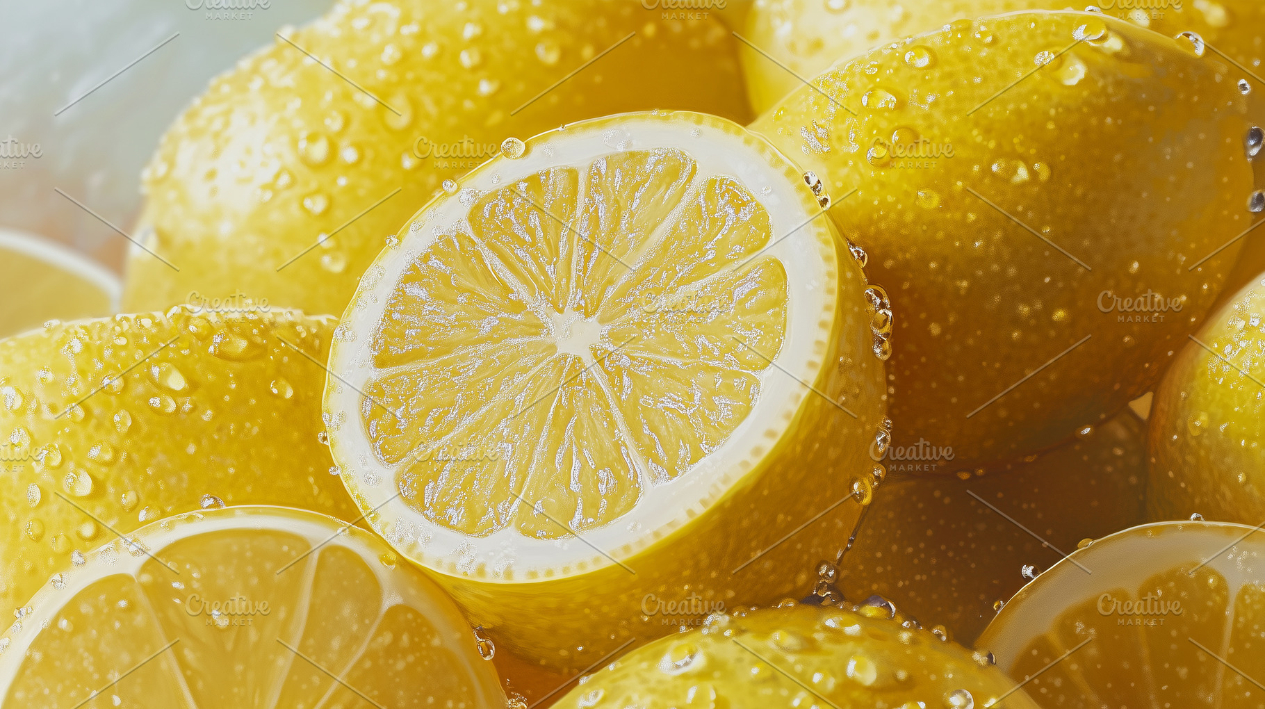 Summer fresh and juicy lemons, a Food & Drink Photo by MistyDay