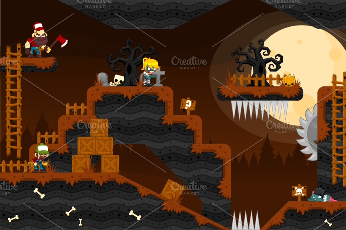 Characters Spritesheets 9, a Texture Illustration by pzUH (Photo 3 of 3)
