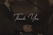 Business Signature - Font, a Script Font by Nirmana Visual (Thumbnail 7 of 7)