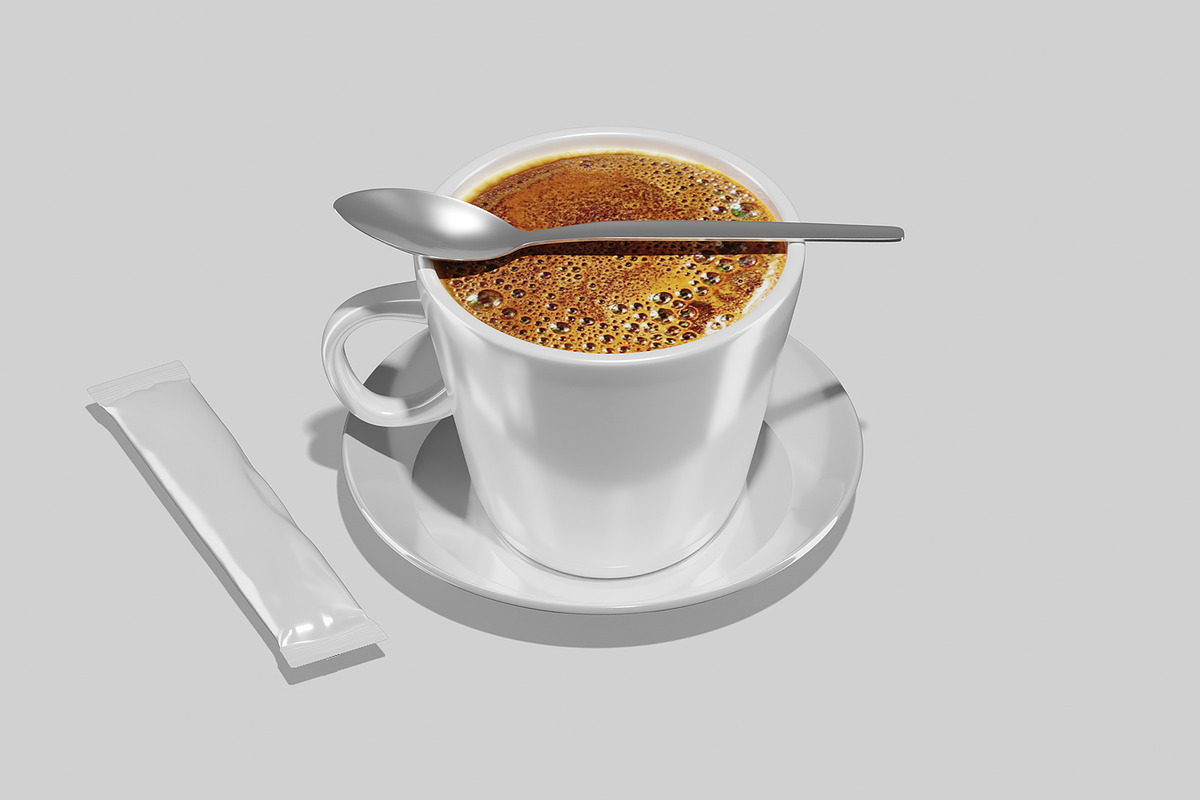 Cafe Coffee Cup Branding Mockup, a Packaging Mockup by Permadi Creative (Photo 3 of 5)