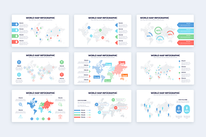 World Maps Google Slides Templates