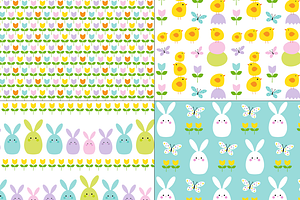 Seamless Easter Patterns