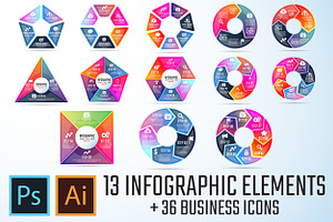 Infographics Template Vol.18