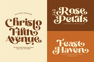 Relia Maliks - Retro Serif Font