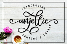 Anjellic // Font Duo & Extras