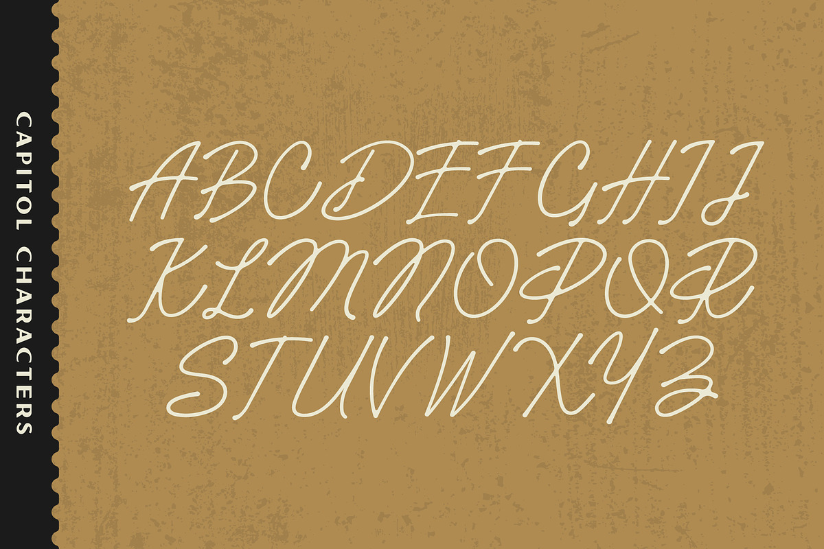 Rincon Script Typeface, a Script Font by NienowBrand (Photo 3 of 5)