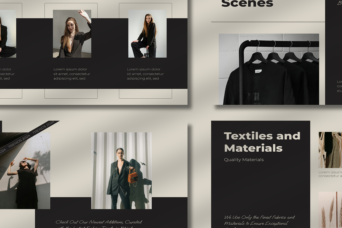 Fashion Presentation Template preview 8