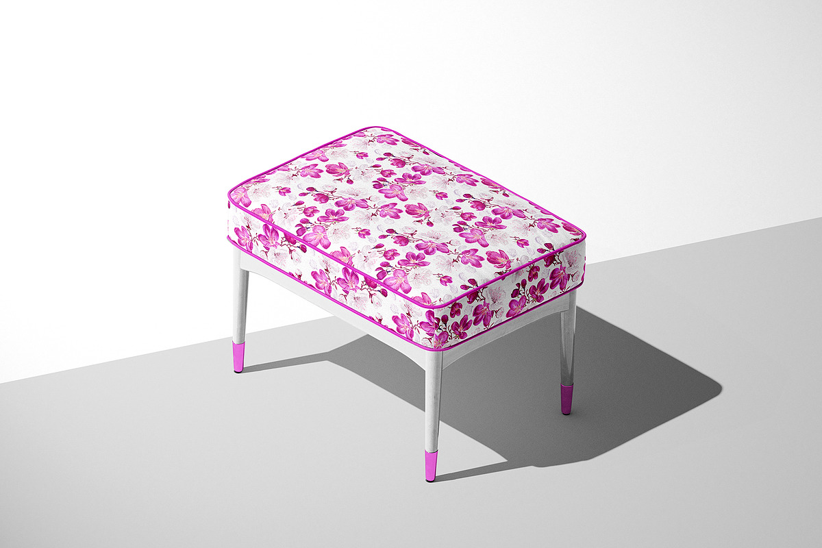 White & Pink Apple Blossom Pattern, a Pattern Graphic by MarynaPetrovska (Photo 12 of 12)