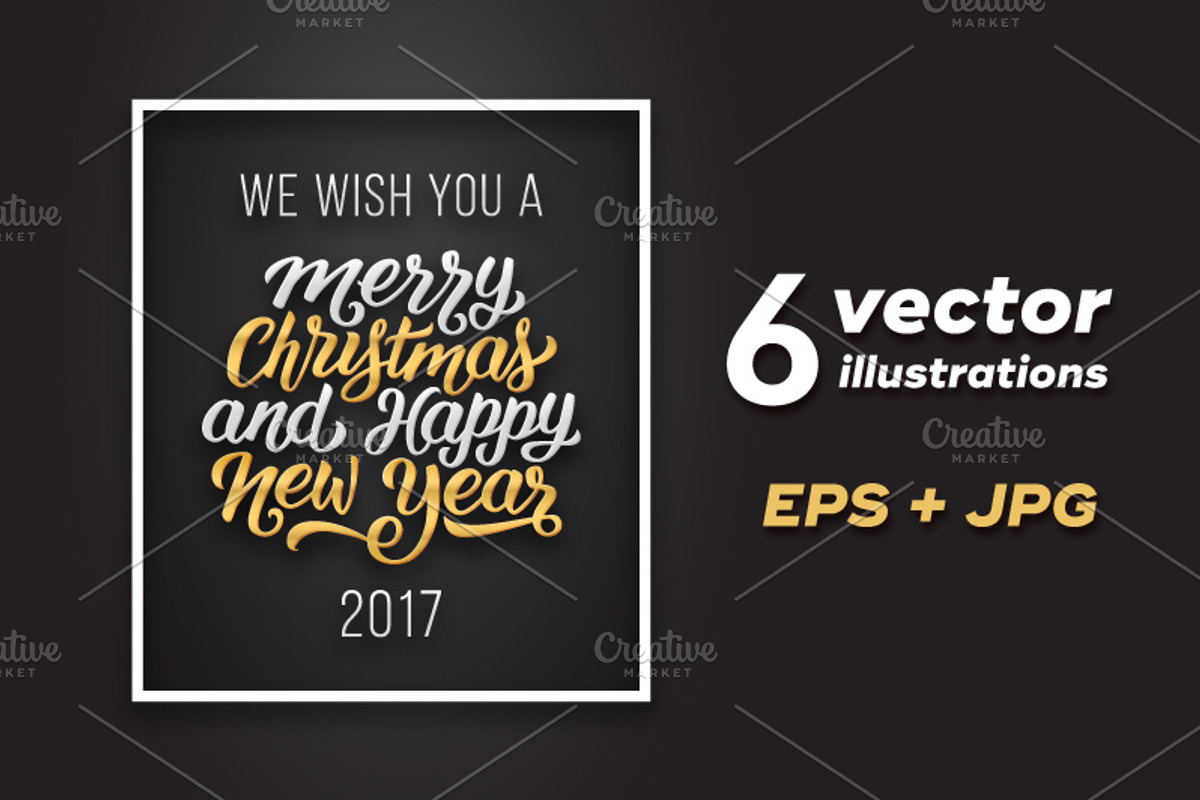 Luxury Christmas Cards collection, a Card Template by yurlick (Photo 1 of 4)