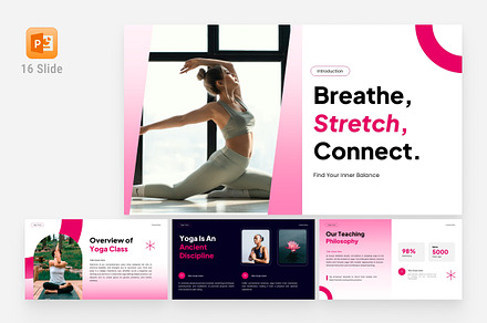 Yoga Course Introduction Powerpoint