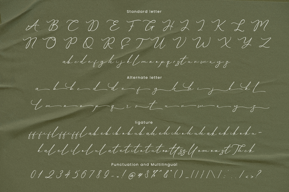Palmegria, a Script Font by kerismaker (Photo 7 of 10)