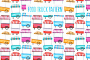 Watercolor food trucks and carts, a Food Illustration by Olha's watercolor (Thumbnail 9 of 10)
