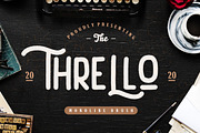 Thrello Monoline Brush Business Font, a Sans Serif Font by Creatype Studio (Thumbnail 1 of 8)