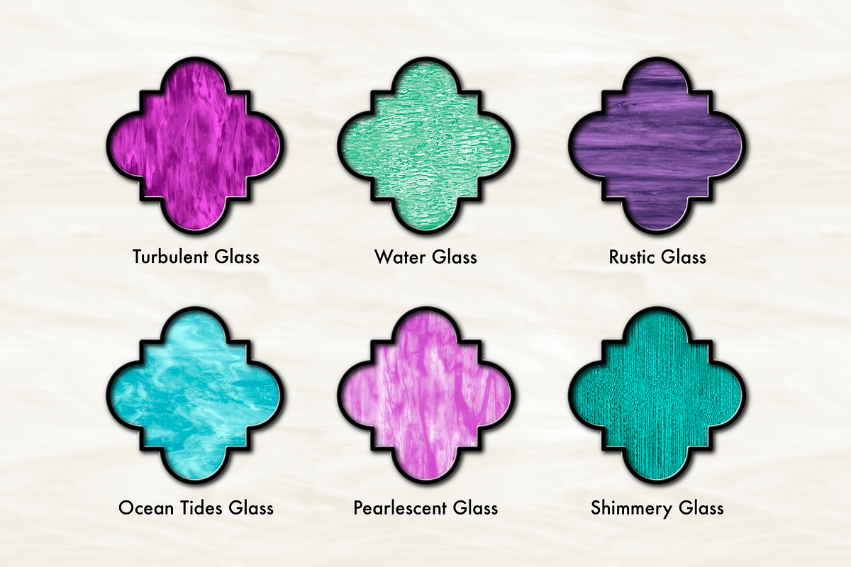 Stained Glass Texture Brushes, a Brush Add-On by The Creative Bix (Photo 7 of 12)