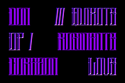 DON QUIXOZE TYPEFACE, a Font by Font For Zula™ (Thumbnail 5 of 10)