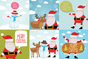 Merry Christmas illustrations, an Illustration by kostolom3ooo (Thumbnail 4 of 5)
