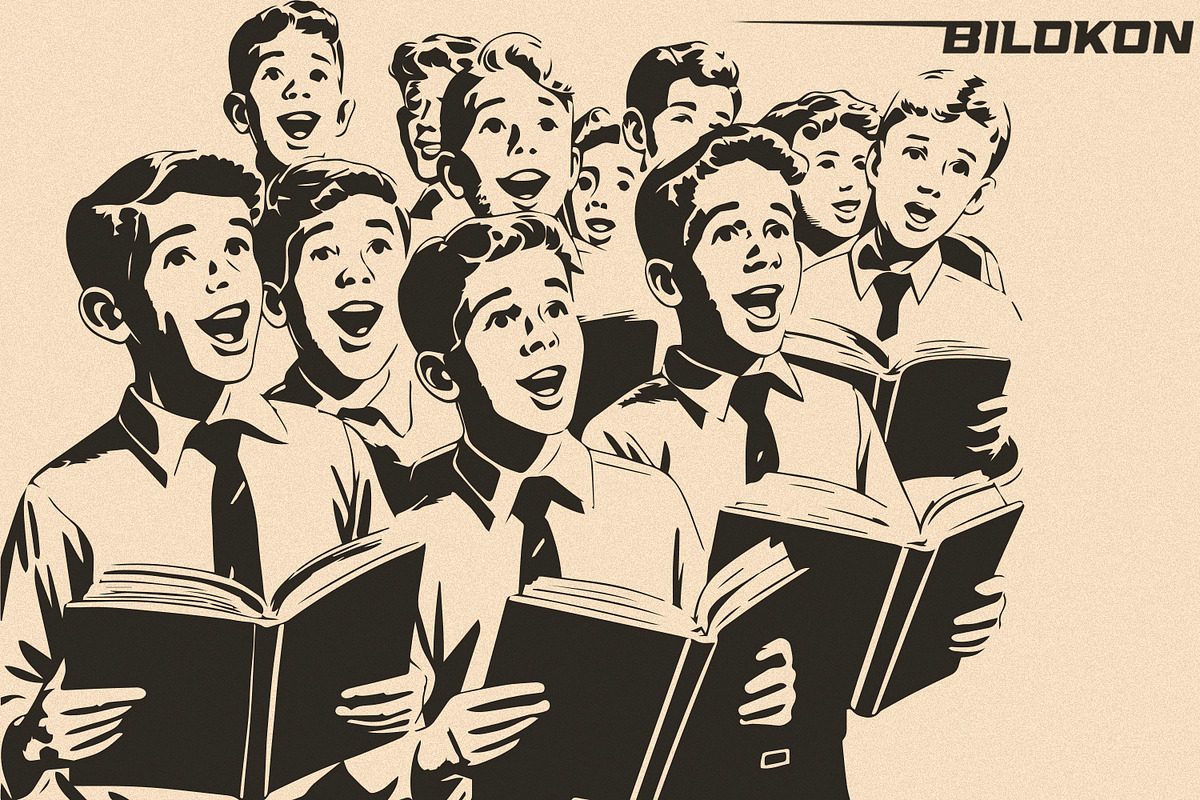 Vintage People Vector Pack, a Person Illustration by Bilokon (Photo 5 of 6)