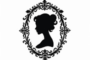 cameo silhouette designs bundle, an Illustration by jahid234 (Thumbnail 4 of 8)