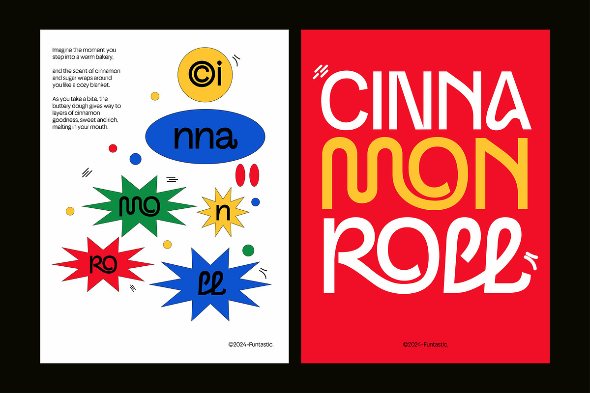 Ghivane - Quirky Trendy Logo Font, a Sans Serif Font by Casloop Studio (Photo 5 of 9)