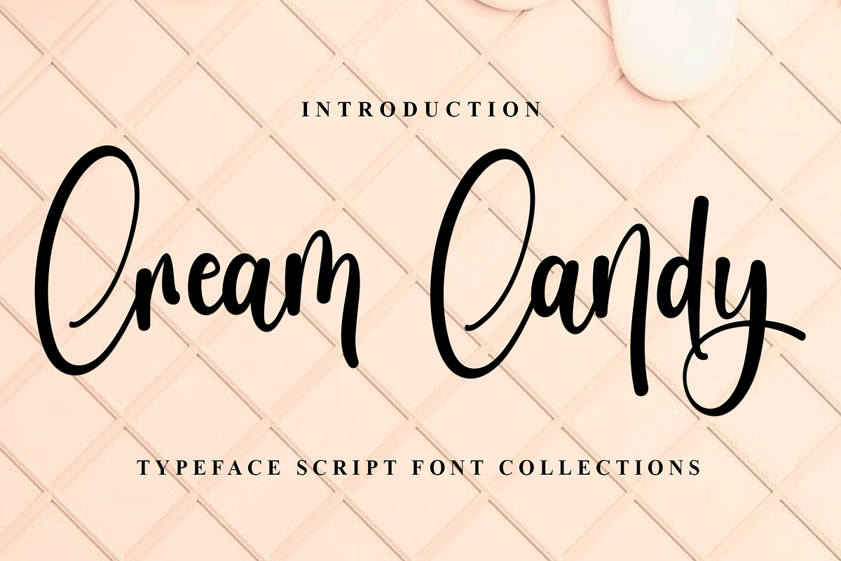 Cream Candy, a Handwritten Font by InermediaSTUDIO (Photo 1 of 8)