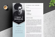 Modern Resume Template, a Resume Template by ResumeInventor (Thumbnail 4 of 6)