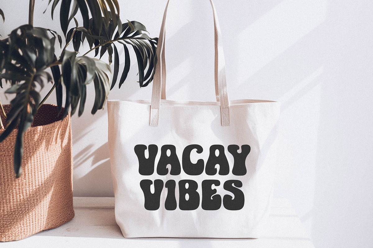 Magic Vibes Retro Vintage Font, a Script Font by BarcelonaShop (Photo 4 of 10)