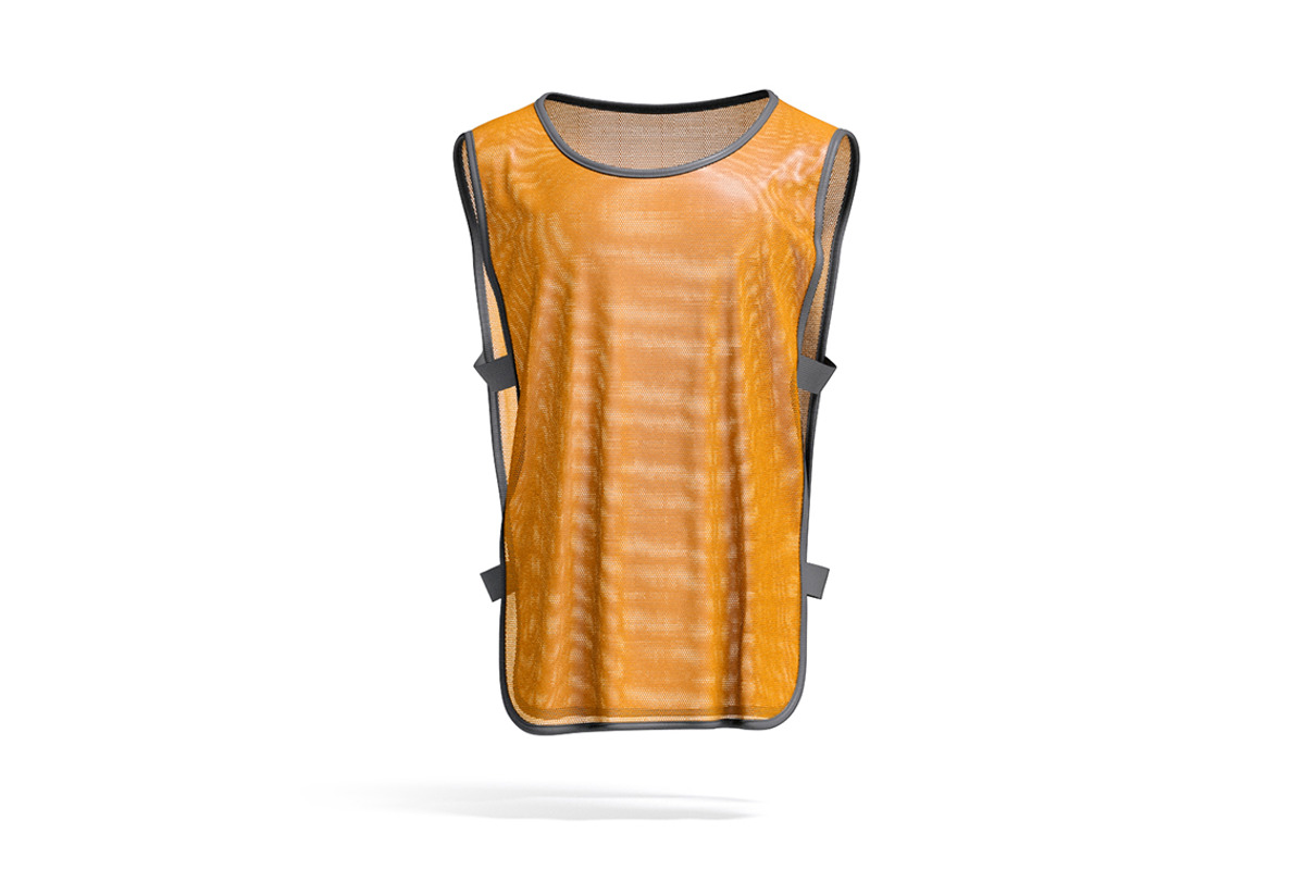 Orange Football Elastic Bib 3D Model, an Object 3D Model by rebrandy (Photo 2 of 9)