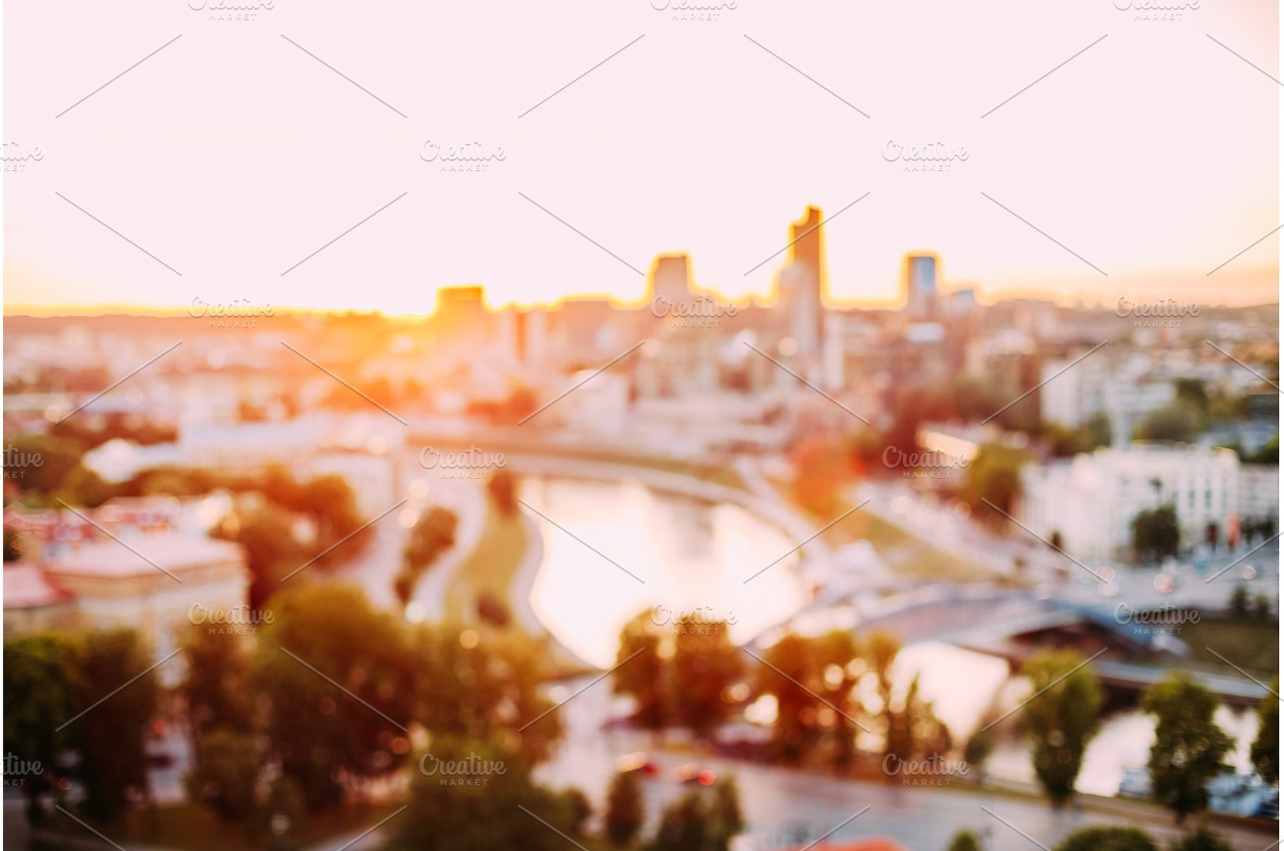The Blurred Boke Bokeh Background Of, an Architecture Photo by Our Amazing World