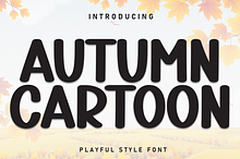 Autumn Cartoon | Script Font