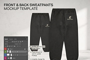 Streetwear Sweatpants Mockup PSD, a Bottom Mockup by NH graphic (Thumbnail 2 of 4)