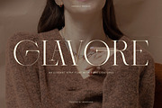 Glavore | Elegant Serif Font, a Serif Font by Mahesans Co (Thumbnail 1 of 9)