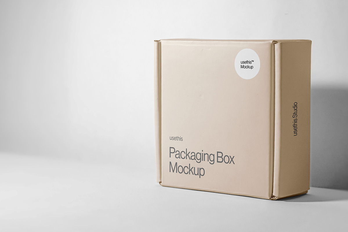 Packaging Box Mockup Collection, a Packaging Mockup by Usethis Mockup (Photo 3 of 7)