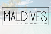 Maldives, a Sans Serif Font by InermediaSTUDIO (Thumbnail 1 of 8)